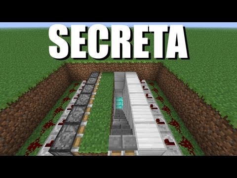 Minecraft Tutorial Parte 08 - Passagem Secreta Subterrânea.