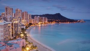 Waikiki, Hawaii.