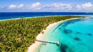 Cossies Beach, Cocos (Keeling) Islands.