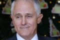 Prime Minister Malcolm Turnbull during a press conference on the government's ABCC victory. 