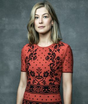 Actress Rosamund Pike at the 60th BFI London Film Festival.