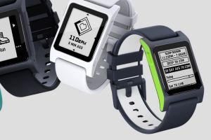 The recently-released $US100 Pebble 2 tracks activity, sleep and heart rate, is water resistant, allows for interaction ...