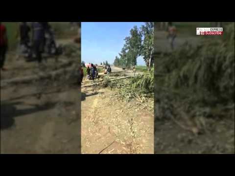 Jat Agitation: Video of Broken & Blocked Rohtak-Jind Highway In Haryana