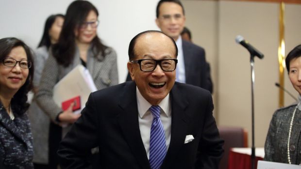 Li Ka-shing, chairman of Cheung Kong Holdings and Hutchison Whampoa, is one of the richest men in the world.