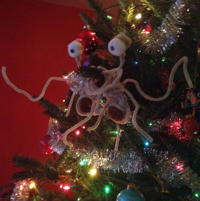 Tyler's pipe cleaner ornament