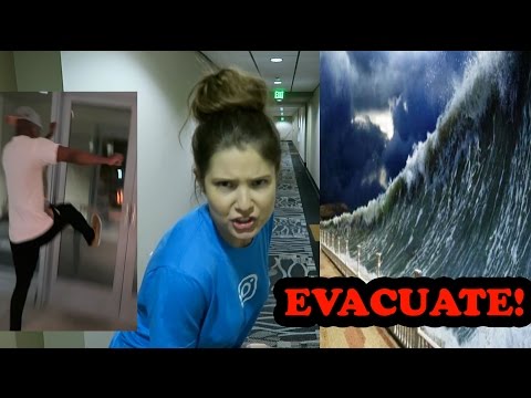 TSUNAMI WARNING! HAD TO EVACUATE LA!!!