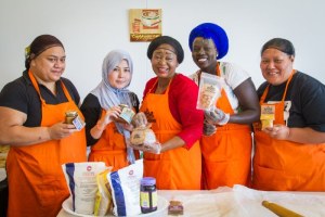 The women of Brisbane's Spice Exchange (612 ABC Brisbane: Jessica Hinchliffe)