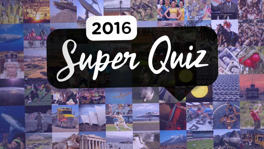 The 2016 Super Quiz