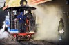 Day begins at Darjeeling , Toy train - a world heritage , declared by UNESCO.