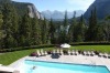 Stress floats away in the amazing setting at the Banff Springs Hotel, Canadian Rockies.