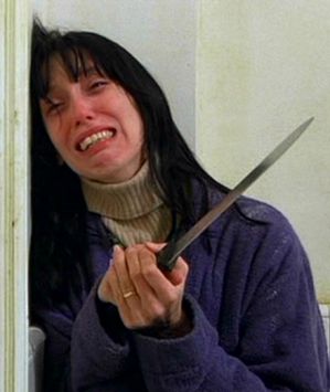 Shelley Duvall in 'The Shining'. 