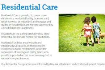 Excerpt from Safe Pathways website