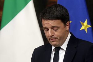 Italian Premier Matteo Renzi