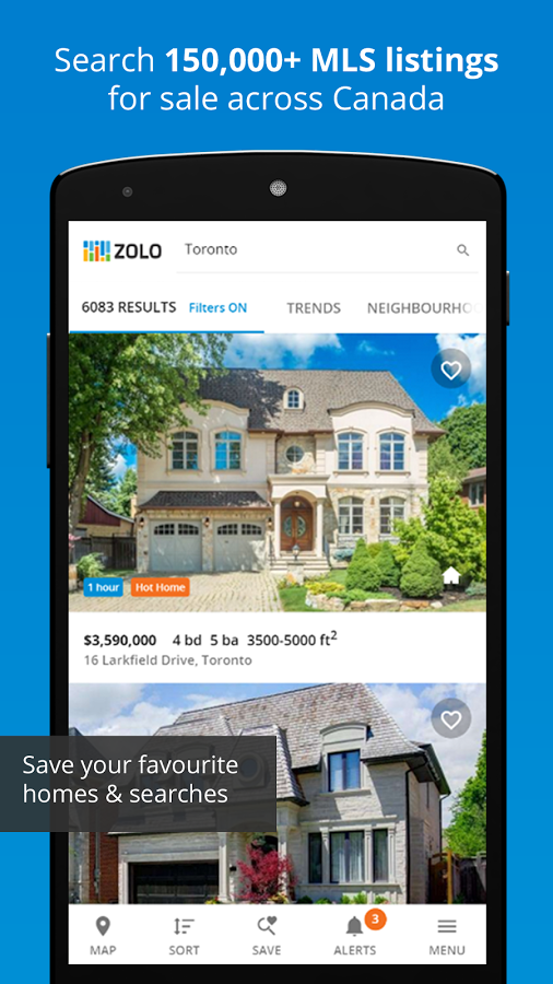    Real Estate in Canada by Zolo- screenshot  