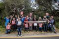 Members of the Somers community who were against the construction of a pathway. 