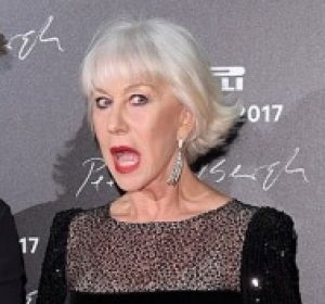 THE GOOD: And here’s Helen Mirren managing to make a dress that employs two tones of sequins and a LOT of velvet look ...