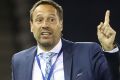 Melbourne City coach John van 't Schip took over after Aloisi was sacked.