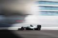 Lewis Hamilton during practice for the Abu Dhabi Formula One Grand Prix.