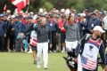 Red-letter day: The Danes weren't lacking support at Kingston Heath.