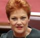 "Stop, stop, don't go any further otherwise I'm outta here": Pauline Hanson impersonated Rod Culleton in a radio interview.