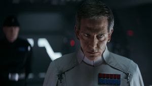 Ben Mendelsohn portrays Director Krennic in Rogue One: A Star Wars Story.