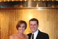 Karl Stefanovic and his wife Cassandra Thorburn photographed at the 2011 Logies.