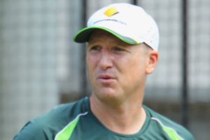 Australian cricket coach Darren Lehmann (left) with Brad Haddin, who he rates very highly for is coaching abilities.