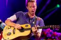 Chris Martin of Coldplay performs at The Budweiser Made In America Festival on Sunday, Sept. 4, 2016, in Philadelphia. ...