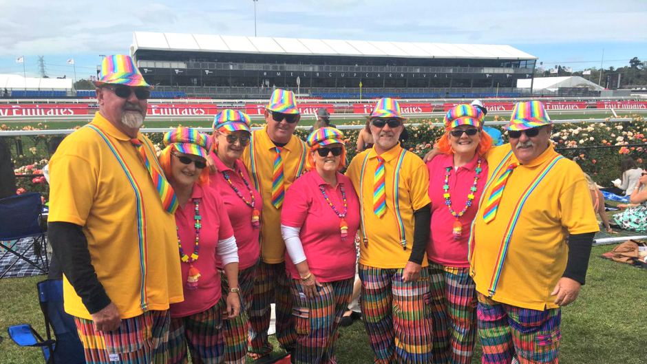 Melbourne Cup revellers