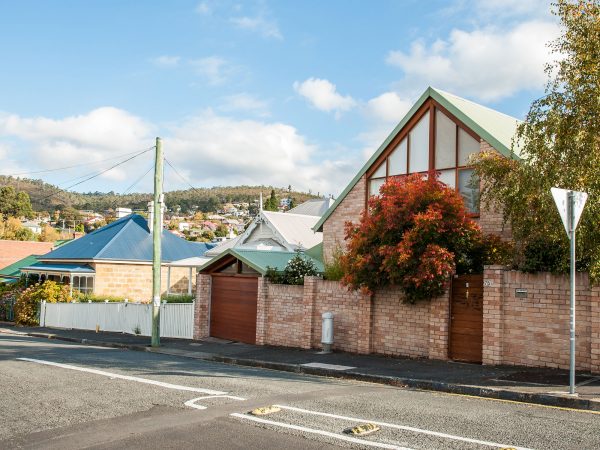 Suburbs on the rise. Sandy Bay.