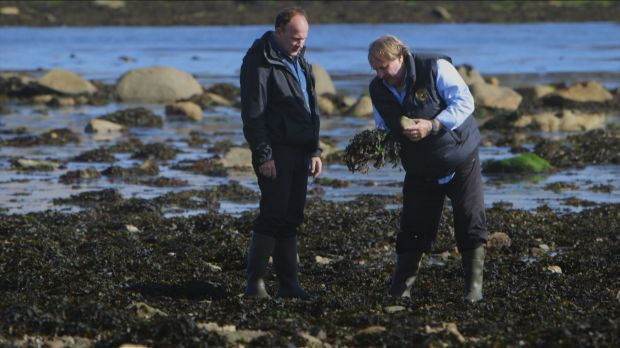 Whether it's seaweed or steak, Gerard Depardieu never met a food he didn't like.