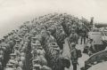 Australian troops on the deck of the battleship Prince of Wales, just before the Gallipoli landing.