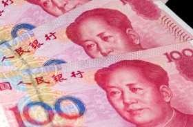 China's foreign reserves dropped by the most in nearly a year.