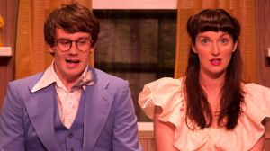 Dylan Young and Ellen Steele star in Windmill Theatre Co's production of <i>Girl Asleep</I>.