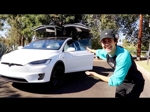 CAR TOUR OF MY NEW TESLA (ft. Heath Hussar)