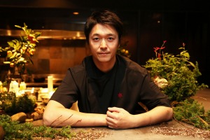 Hiroyasu Kawate, owner of Florilege restaurant in Tokyo.