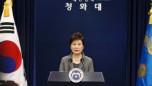 South Korean President Park Geun-hye is facing an impeachment vote.