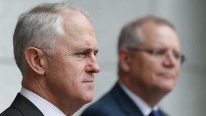 Prime Minister Malcolm Turnbull and Treasurer Scott Morrison are warning against talk of a recession.