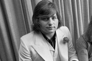 FILE - This is a Sept. 30, 1972 file photo of the members of the rock band Emerson, Lake and Palmer,Greg Lake, left ...