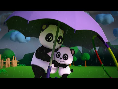 bao panda | rain rain go away | 3d rhymes | nursery rhymes | kids songs