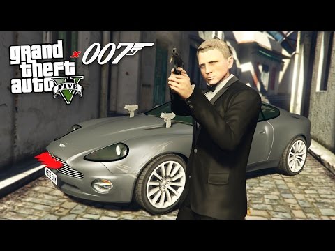 GTA 5 Mods - JAMES BOND "007" MOD!! GTA 5 James Bond Mod Gameplay! (GTA 5 Mods Gameplay)