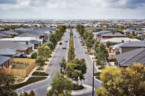 Farmland is making way for housing developments in Point Cook.