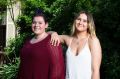 University of Sydney students Brieanna Watson and Holly Kovac in the courtyard of the residences that will be offered ...