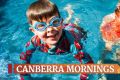 Jasper, 6, and Claudia Hall, 8 enjoy the swimming in the pool. Claudia did the compulsory year 2 water safety program ...