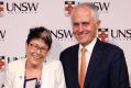 Canberra's Kim Ryan, presented with the inaugural Australian Mental Health Prize by Prime Minister Malcolm Turnbull. Ms ...