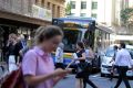 Mobile phone use is the biggest danger for young Brisbane pedestrians, research has found.