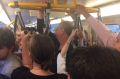 Packed trains on Ferny Grove and Beenleigh lines due to delays caused by a track fault.