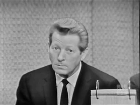 What's My Line? - Danny Kaye; Johnny Carson & Phyllis Newman [panel] (Mar 24, 1963)