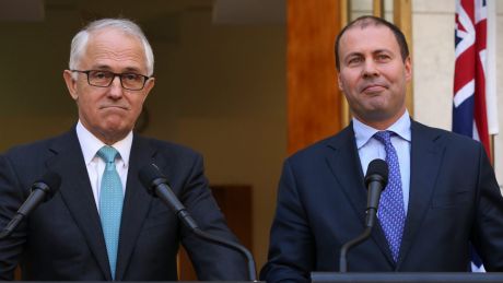 Prime Minister Malcolm Turnbull and Energy Minister Josh Frydenberg face ructions within the Coalition.