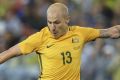 Top man: Aaron Mooy in action for the Socceroos.